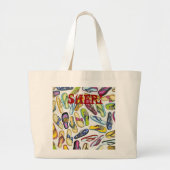 FLIP FLOP BAG GROTE TOTE BAG (Voorkant)