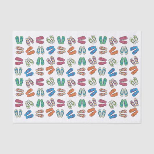 Flip Flop Bright Tissue Paper Tissuepapier (Voorkant)