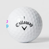 Flip Flop Callaway Golf Ball : 12 Pack Golfballen (Logo)