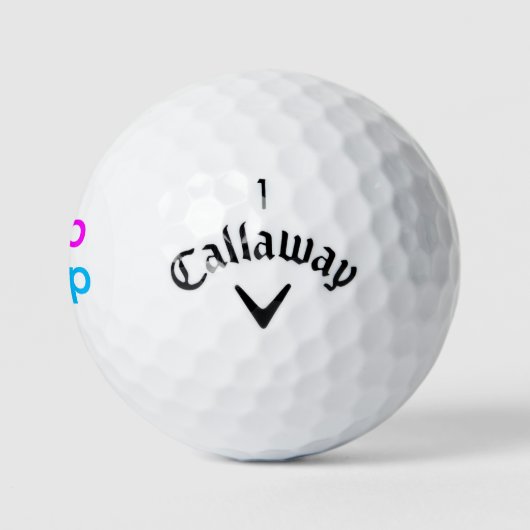Flip Flop Callaway Golf Ball : 12 Pack Golfballen (Logo)