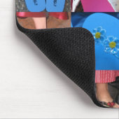 Flip Flop Collage Muismat (Hoek)