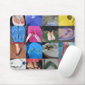 Flip Flop Collage Muismat (Met muis)