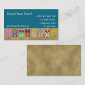 Flip Flop Collecties Profile Card Visitekaartje (Voorkant / Achterkant)