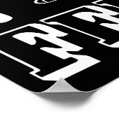 Flip Flop Dancing Wedding Sign - 11 x 14 inch Poster (Hoek)