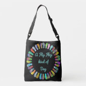 Flip Flop Day Crossbody Tas (Achterkant)