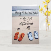 FLIP-FLOP HUMOR OP JE ***30ste** VERJAARDAG Kaart (Gele Bloem)