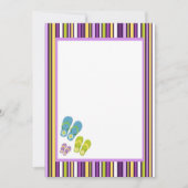 Flip Flop Invite Kaart (Voorkant)