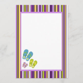 Flip Flop Invite Kaart