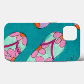 Flip Flop iPhone Case (Achterkant (horizontaal))