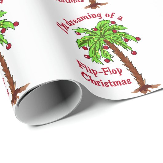 Flip Flop Kerstmis Cadeaupapier (Rol Hoek)