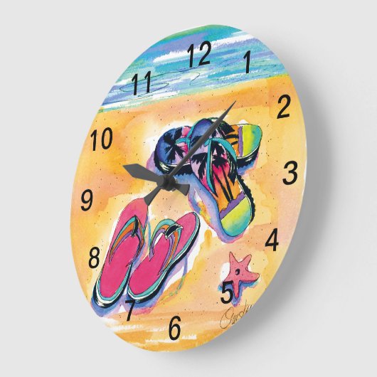 Flip-Flop-klok Grote Klok (Hoek)