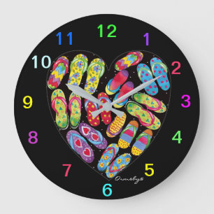 Flip-Flop-klok Large Clock Grote Klok