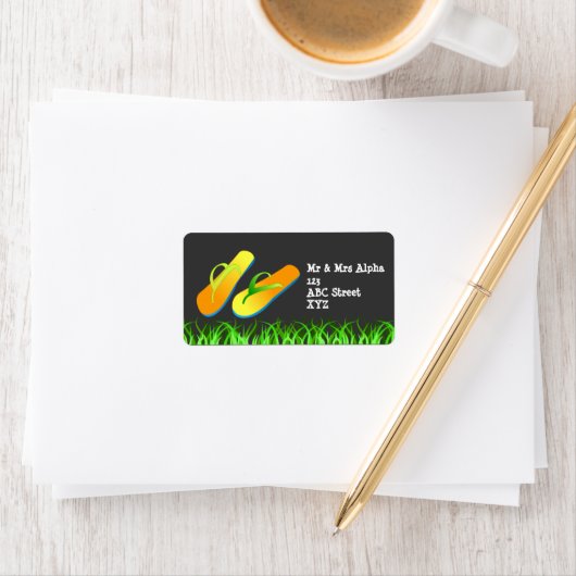 Flip flop Label (Insitu)