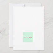 Flip Flop, leuk, sandaal thema Kaart (Achterkant)