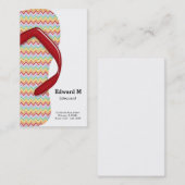 Flip Flop Lifeguard Visitekaartje (Voorkant / Achterkant)