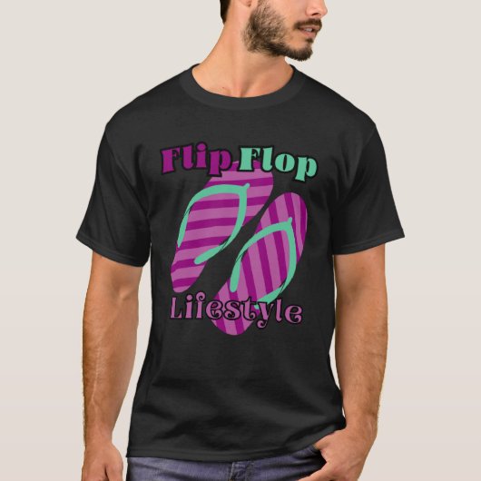 Flip Flop Lifestyle T-shirt (Voorkant)