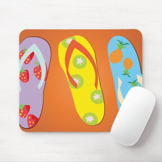 flip-flop Mousepad Muismat (Met muis)