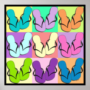 Flip Flop Parade Poster