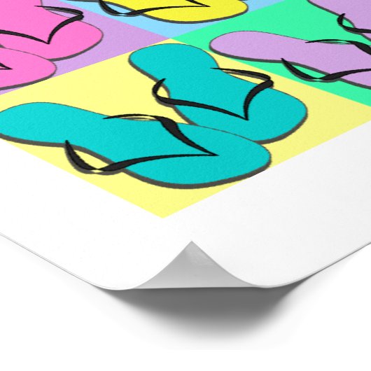 Flip Flop Parade Poster (Hoek)