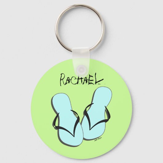 Flip Flop Parade Sleutelhanger (Voorkant)