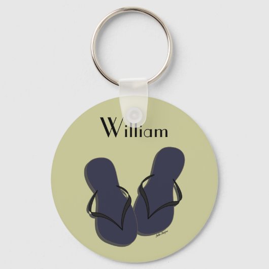 Flip Flop Parade Sleutelhanger (Voorkant)