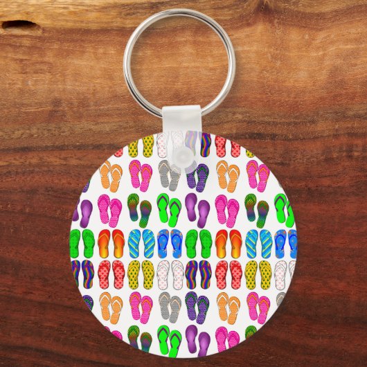 Flip Flop Parade Sleutelhanger (Voorkant)