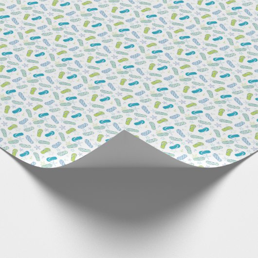 Flip Flop Pattern Cadeaupapier (Hoek)