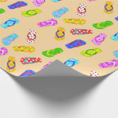 Flip Flop Pattern Cadeaupapier (Hoek)