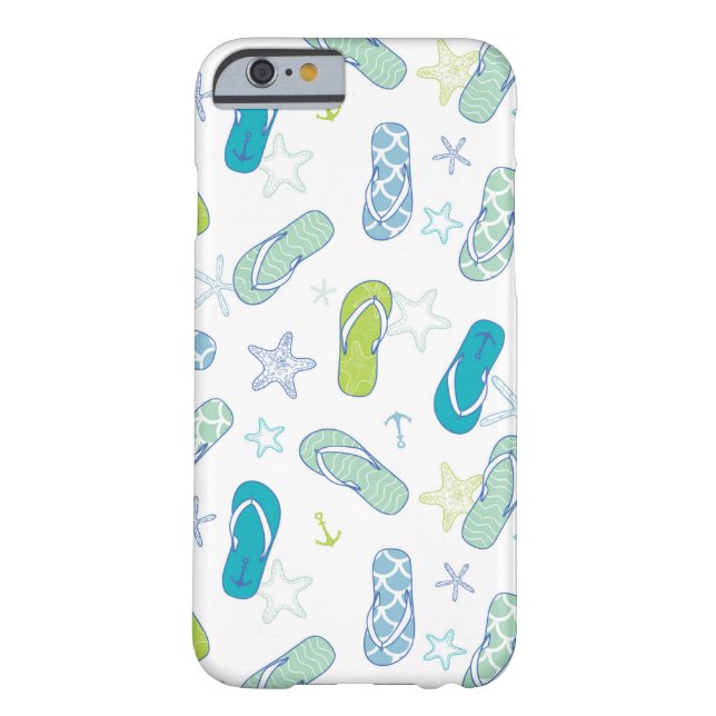 Flip Flop Pattern Case-Mate iPhone Case (Achterkant)