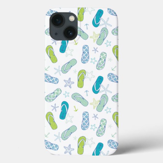 Flip Flop Pattern Case-Mate iPhone Case (Achterkant)