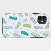 Flip Flop Pattern Case-Mate iPhone Case (Achterkant (horizontaal))