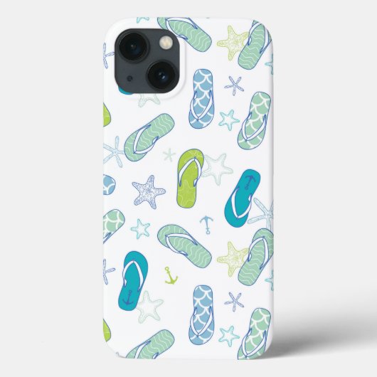 Flip Flop Pattern Case-Mate iPhone Case (Achterkant)