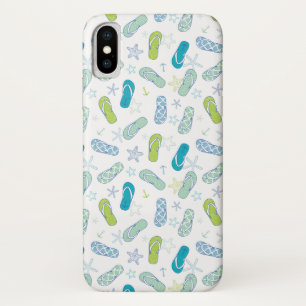 Flip Flop Pattern iPhone X Hoesje