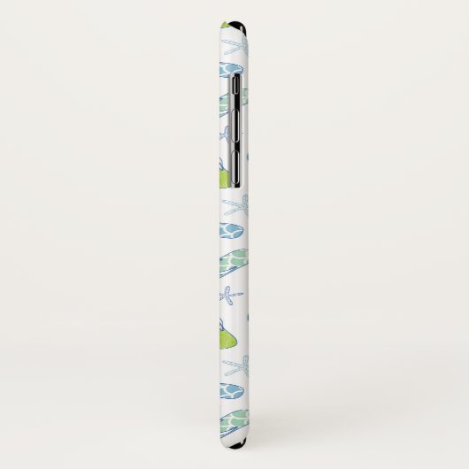 Flip Flop Pattern Case-Mate iPhone Case (Achterkant/links)