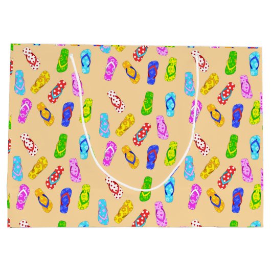 Flip Flop Pattern Groot Cadeauzakje (Achterkant)