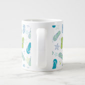 Flip Flop Pattern Grote Koffiekop (Achterkant)