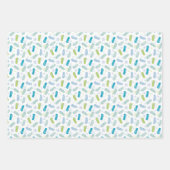 Flip Flop Pattern Inpakpapier Vel (Voorkant)