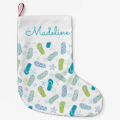 Flip Flop Pattern | Jouw namen toevoegen Kleine Kerstsok (Voorkant)