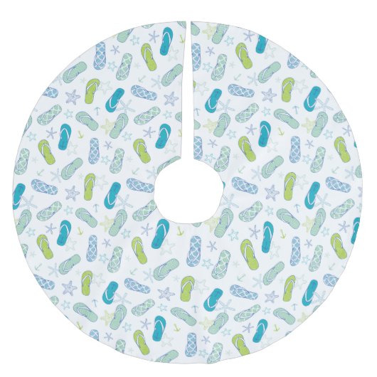 Flip Flop Pattern Kerstboom Rok (Voorkant)