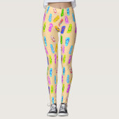 Flip Flop Pattern Leggings (Voorkant)