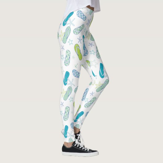 Flip Flop Pattern Leggings (Rechts)