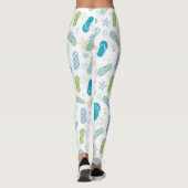 Flip Flop Pattern Leggings (Achterkant)