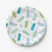 Flip Flop Pattern Papieren Bordje (Voorkant)
