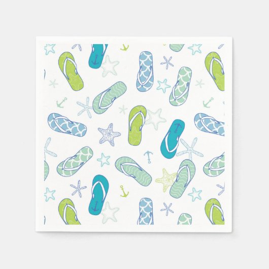 Flip Flop Pattern Servet (Voorkant)