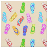 Flip Flop Pattern Stof (Close Up)
