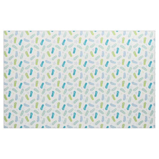 Flip Flop Pattern Stof (Fat Quarter)