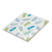 Flip Flop Pattern Tegeltje (Zijkant)