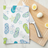 Flip Flop Pattern Theedoek (Quarter Fold)