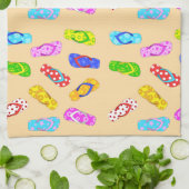 Flip Flop Pattern Theedoek (Gevouwen)