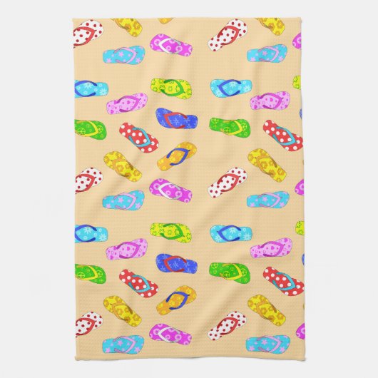 Flip Flop Pattern Theedoek (Verticaal)